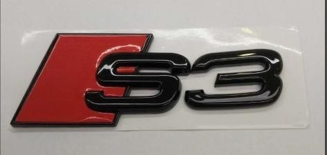 Custom ABS High Quality Black Car Letter Nameplate Badge Sticker