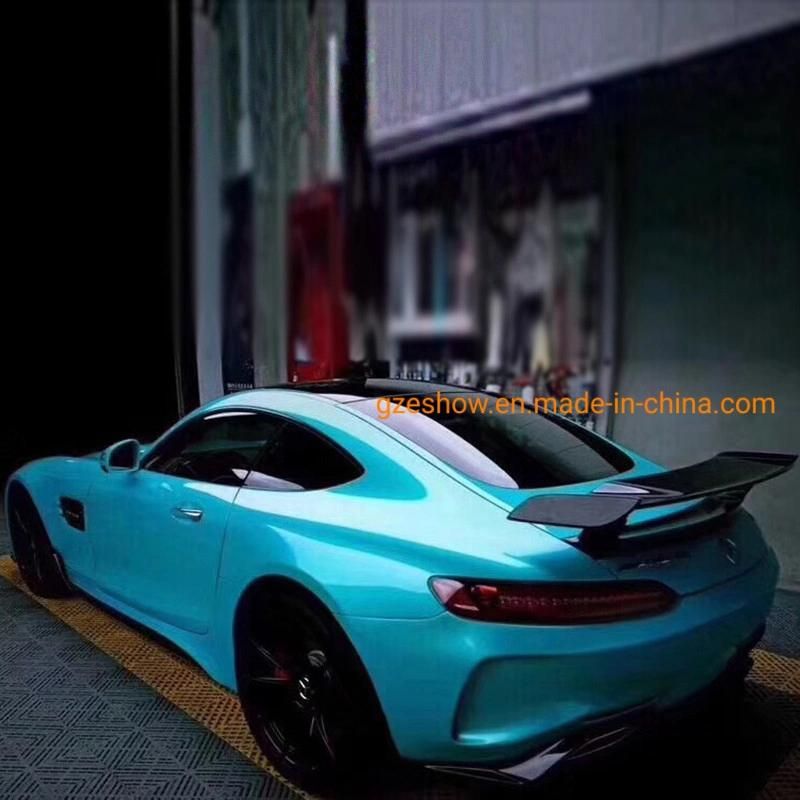 Super Gloss Metallic Lake Blue Car Wrap Colors Vinyl Vehicle Wrap