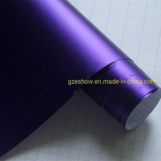 Matte Purple Self Adhesive Film for Car Body