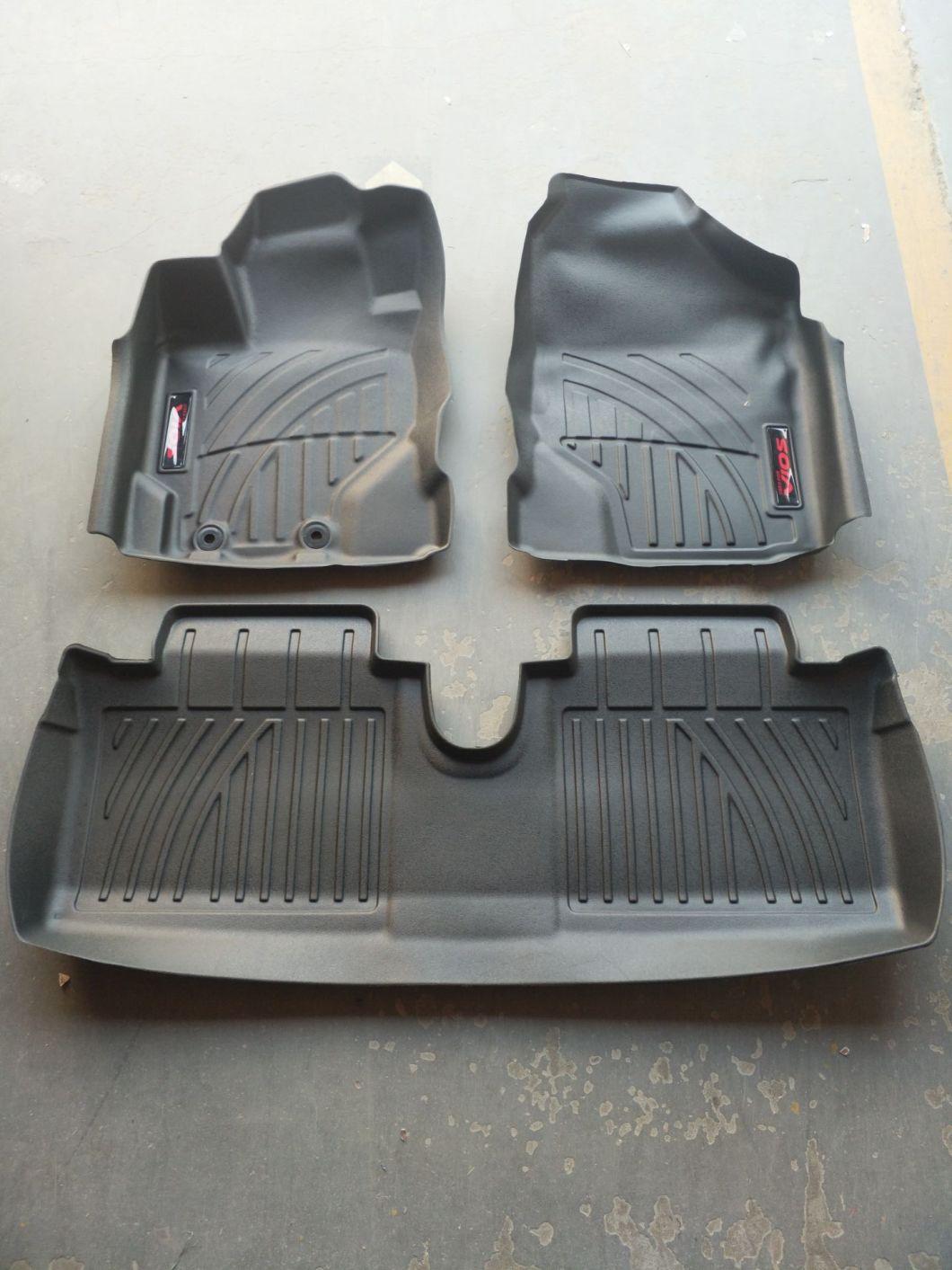 Kqd Making Good Quality TPV Floor Mat for Vios 2014~2020