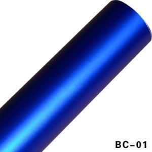 Blue Wholesale Stretchable Chrome Matte Colorful Car Wrap Vinyl