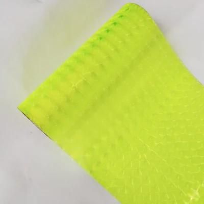 Fluorescent Yellow Colored 3D Cat Eye Car Headlight Sticker