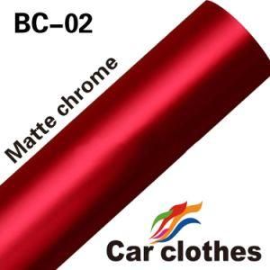 Car Decorative Matte Chrome Sticker for Car Body Film Vinyl