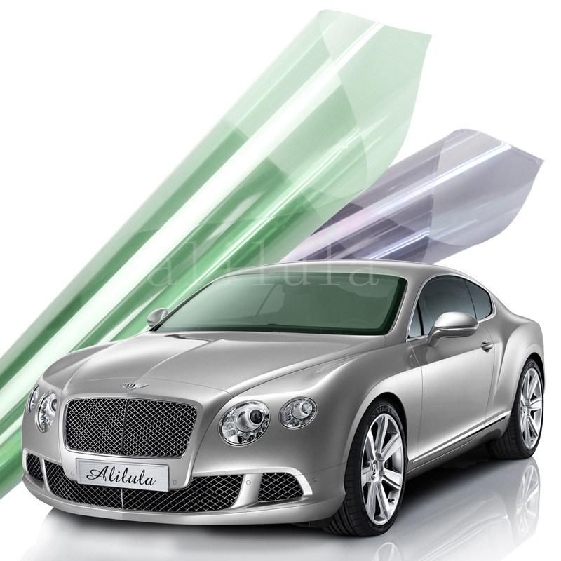 Charcoal Metallic Reflective Glass Tinted Film for Car Window