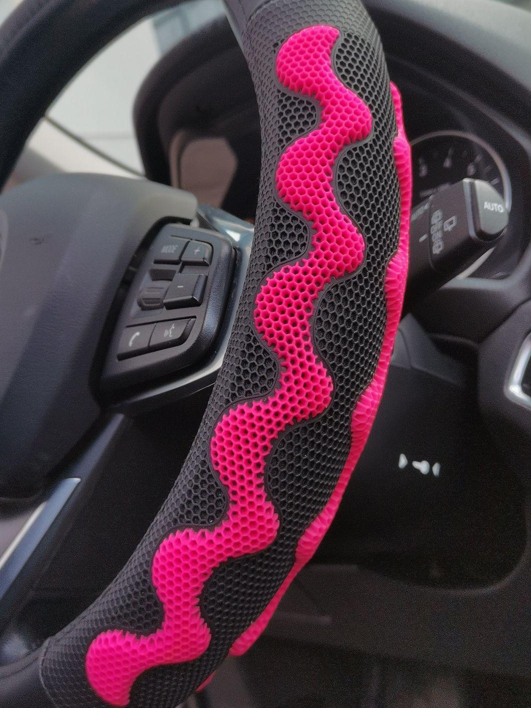 Hand Sewn OEM High Quality Fur Steering Wheel Cover