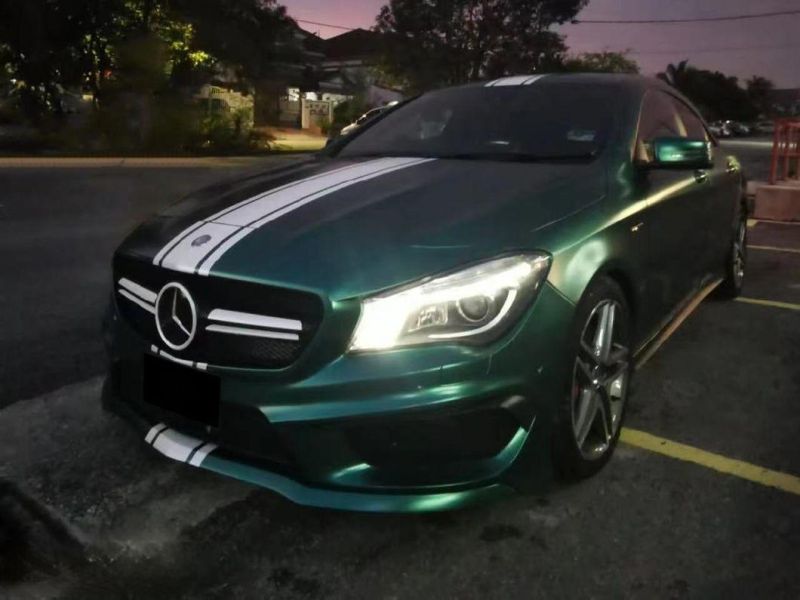 Pearl Metallic Emerald Green Wrapping Sticker Vinyl Car Film