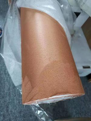 Auto Interior Sticker Beige Velvet Suede Fabric Car Wrap Vinyl Film