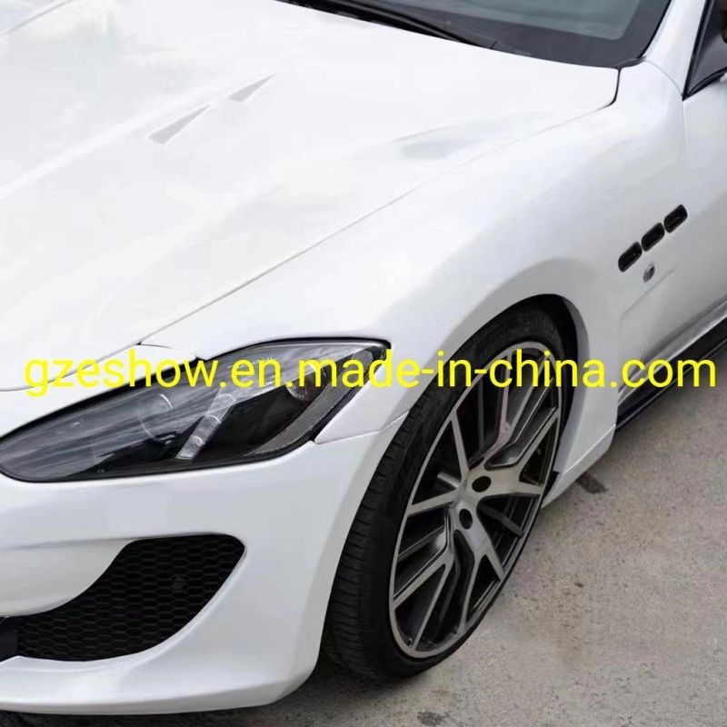 Chrome Car Wrap Film Pet White Car Wrap Vinyl Film