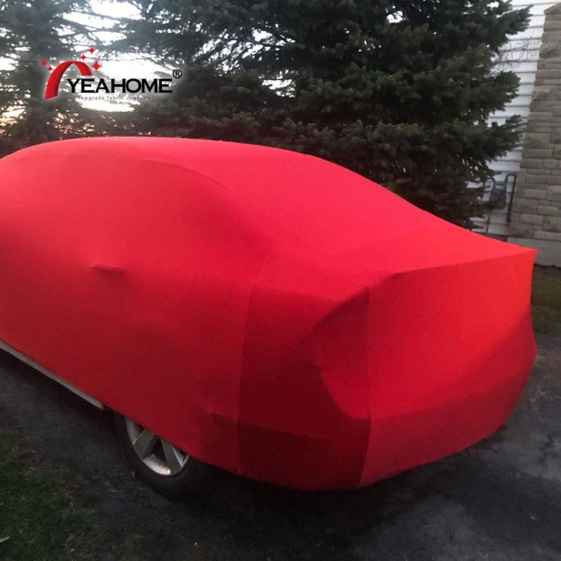 Universal Fits Indoor Dust-Proof Car Cover Soft Feeling Anti-Scratch