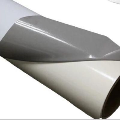 Grey Permanent Tape Vinyl Inkjet Print PVC Material Self Adhesive