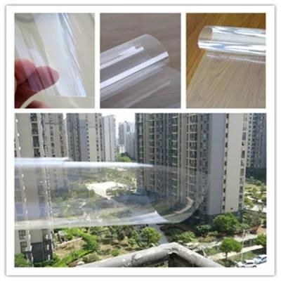 Heat Resistance 4 Mil Clear Transparent Safety Window Film