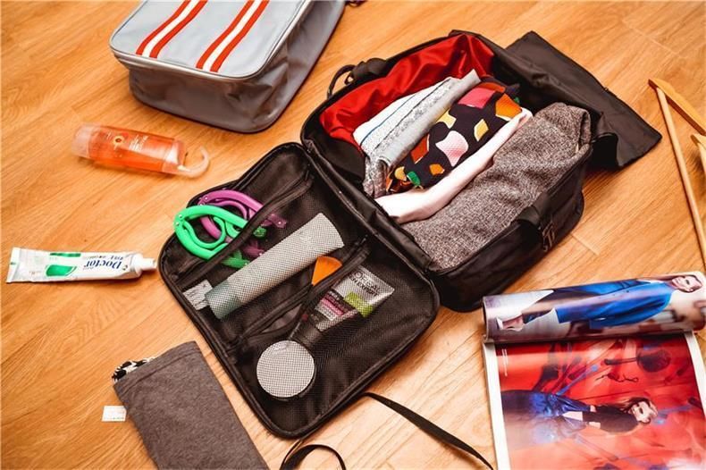 Large-Capacity Travel Clothes Organize Business Trip One-Shoulder Portable Messenger Luggage Bag Storage Bag