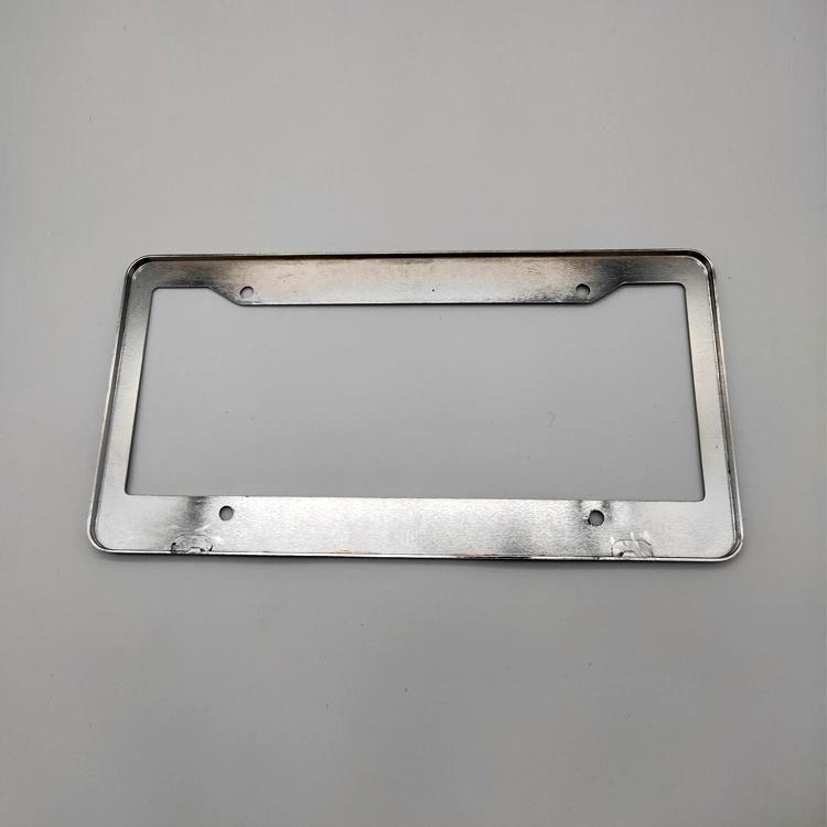 Best Quality Sliver Frame Car License Plate Frame Us Market License Frame