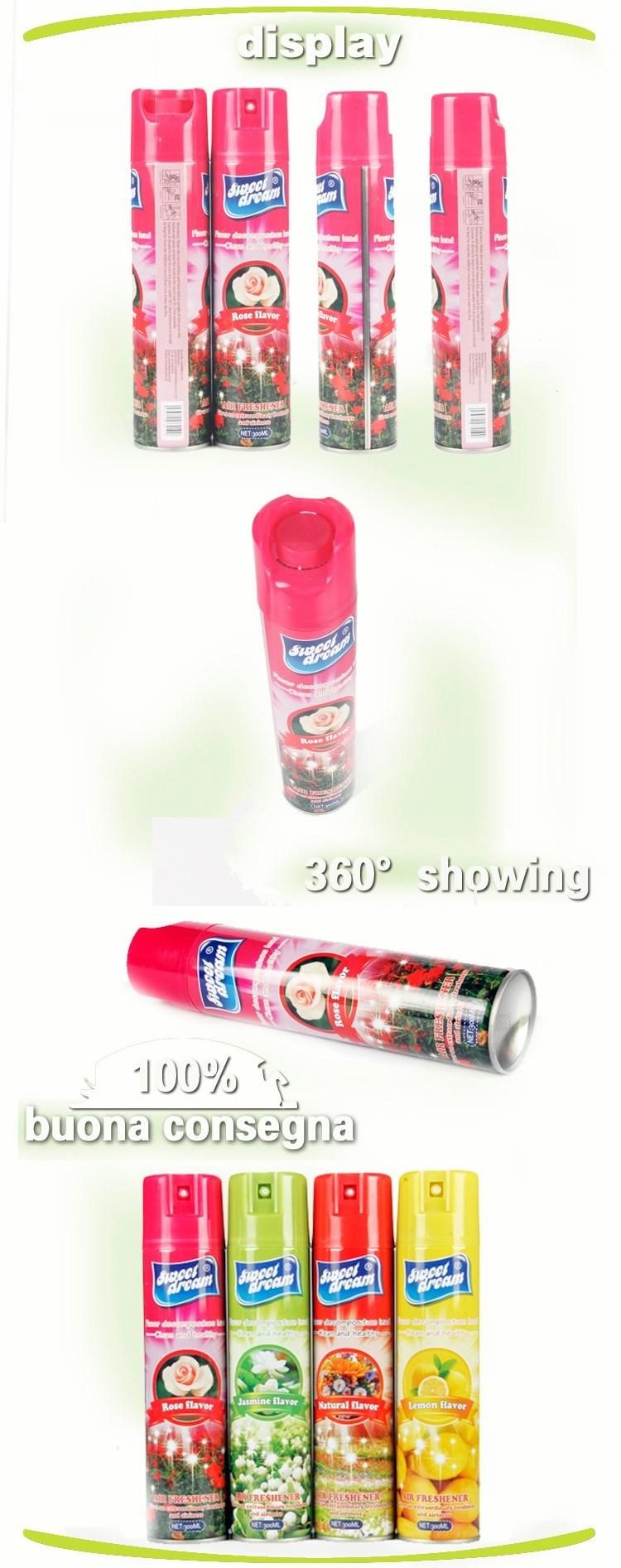 OEM Brand Rose Fragrance Air Freshener Spray