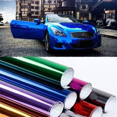 Mirror Chrome Stretchable Car Wrap Vinyl Sticker