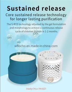 Slow Release of Gaseous Chlorine Dioxide Air Purifying Gel Office