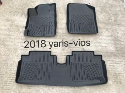 Kqd Making Good Quality TPV Floor Mat for Vios 2014~2020