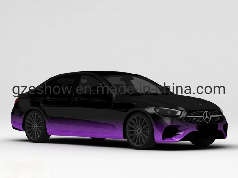 Car Wrap Vinyl Black Purple Car Body Vinyl Wrap Film