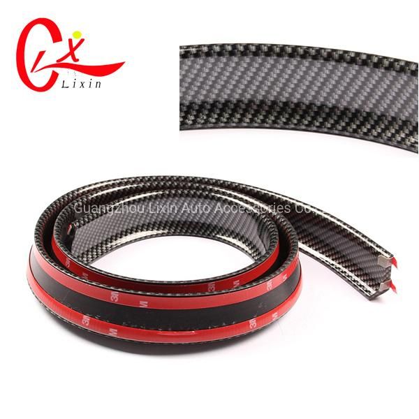 Rubber Carbon Fiber Samurai Rear Spoiler Front Lip Spoiler