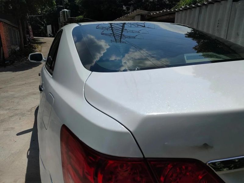 Diamond Crystal White Full Car Car Sticker, No Bubble