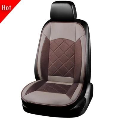Removable Leather Soft Car Seat Cushion Seat Protector for Car Office Home Use Four Seasons