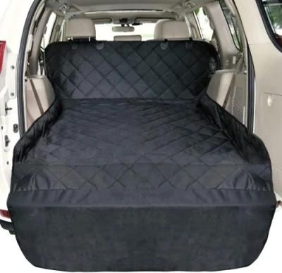 F-Color Waterproof Pet Cargo Cover Dog Seat Cover Mat for Suvs Sedans Vans with Bumper Flap Protector, Non-Slip, Large Size Universal Fit