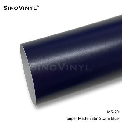 SINOvinyl Highly Polymeric Waterproof Full Car Body Stickers Super Matte Car Film For Auto Wrap Vinyl