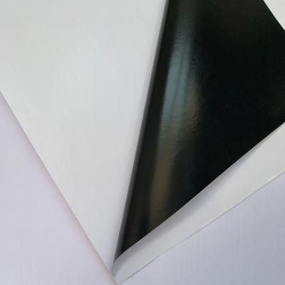 Black Glue Self Adhesive Printing Vinyl Roll Indoor Outdoor Advertising