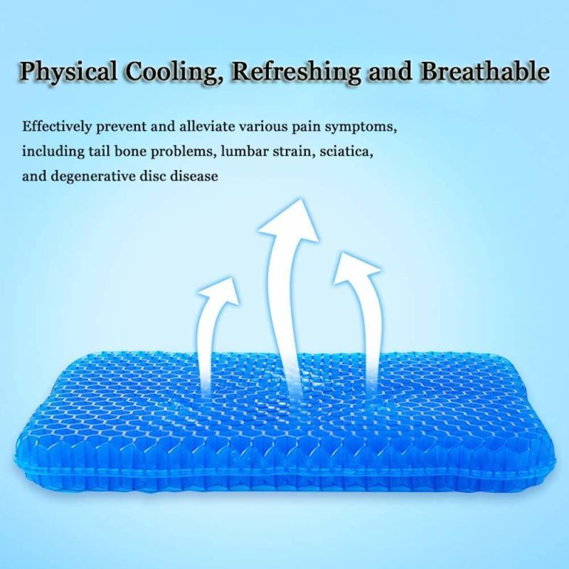 Gel Seat Cushion for Pressure Relief