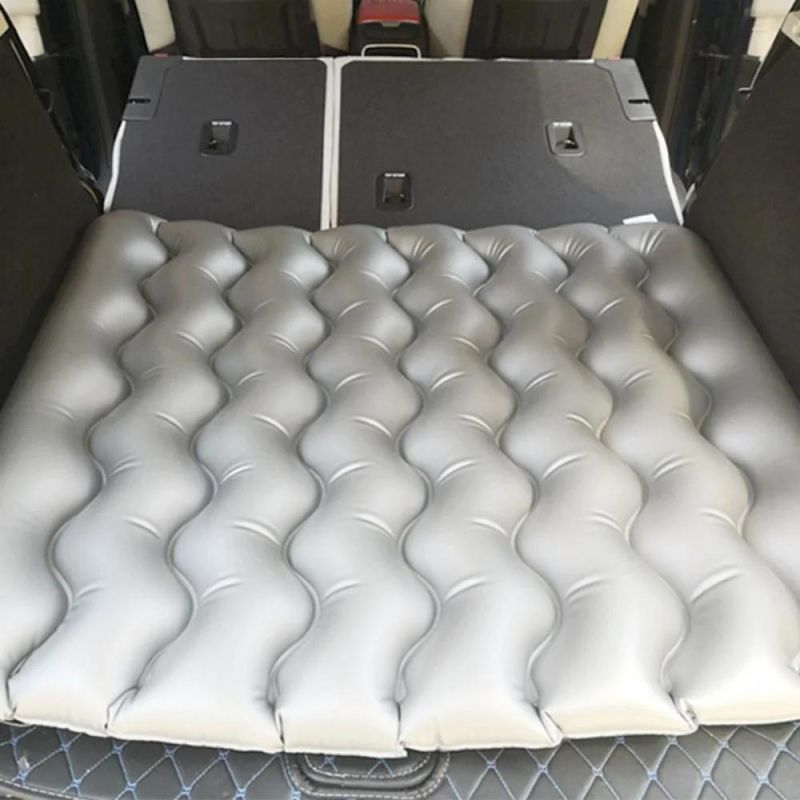 Travel Bed Multi-Function Car Inflatable Backseat Air Pad Sleeping Mat Car Inflatable Bed SUV Trunk Booster Pad Leveling Gap Pad Car Supplies Wyz20498