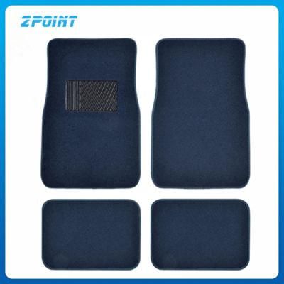 Auto Accessory Universal Fit Carpet Floor Mats Blue