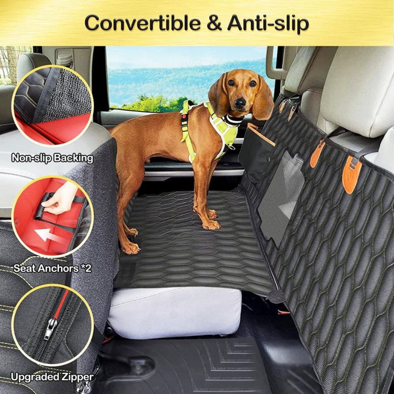 Dog Seat Cover Car Seat Cover for Pets 100% Waterproof Pet Seat Cover Hammock