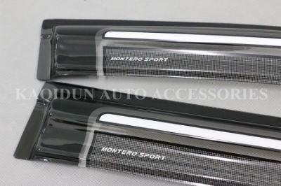 Two Color Sun Visor Window Visor for Pajero Sport 2016-on