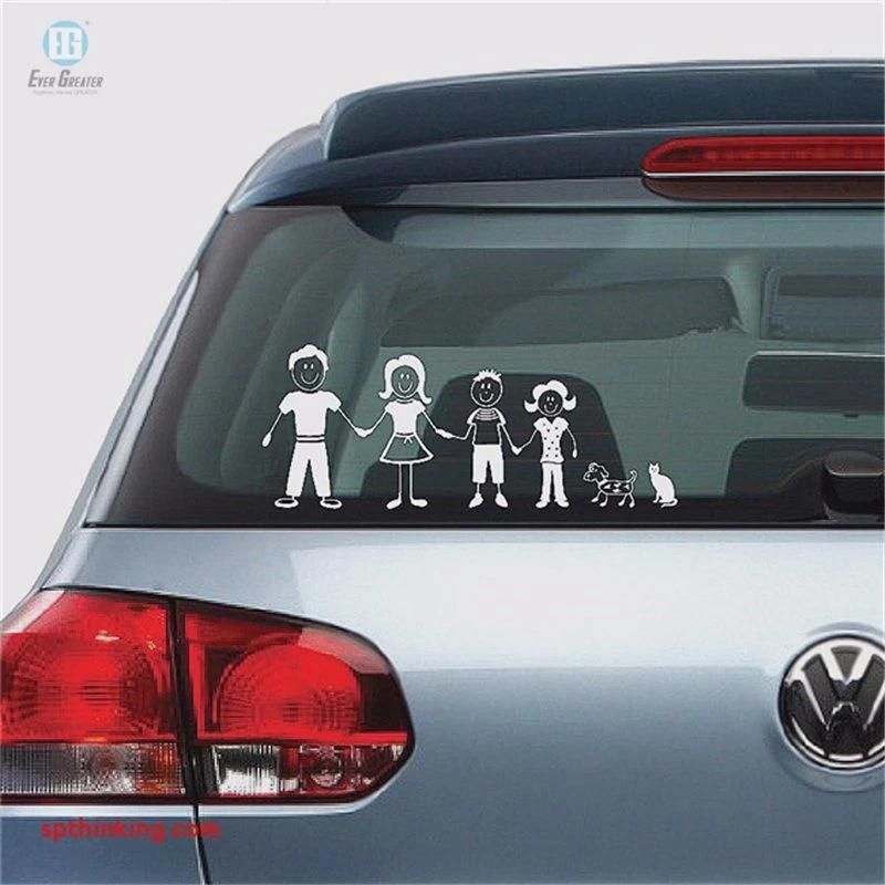 T-Rex Your Stick Figure Family Funny Vinyl Sticker