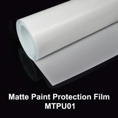 Wrapmaster 1.52*15m Paint Protection Matte Paint Protection Film Mtpu01 Anti-Scratch Ppf Film