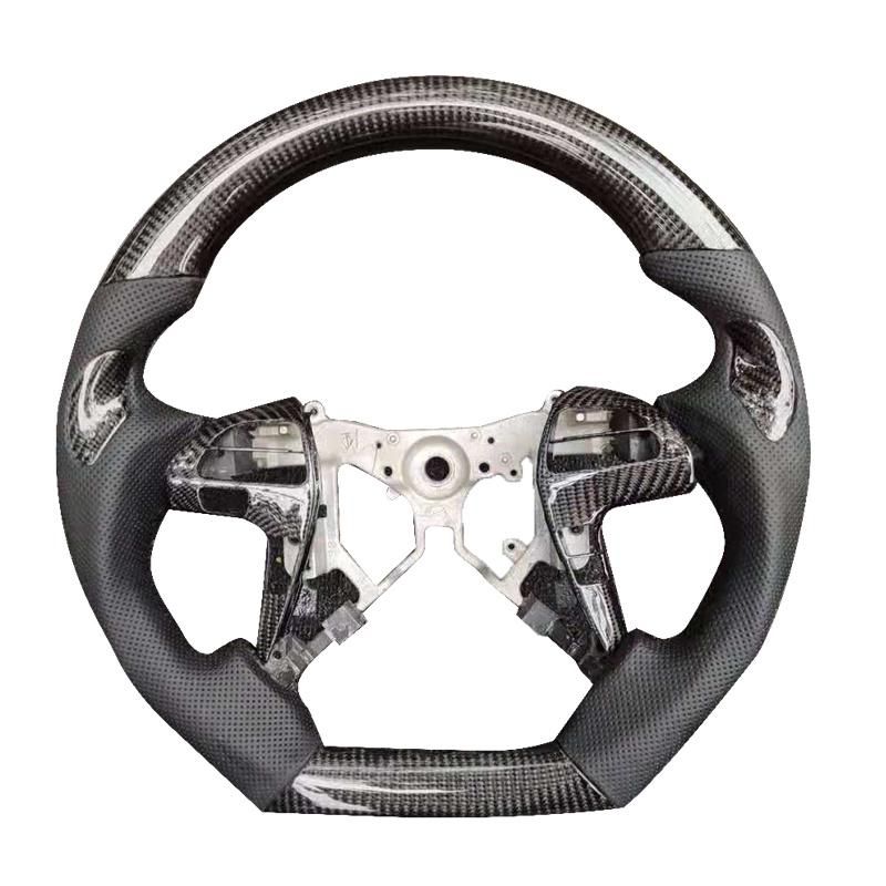 Custom Design Carbon Fiber Car Steering Wheel for Toyota Hilux Vigo 2012-2014