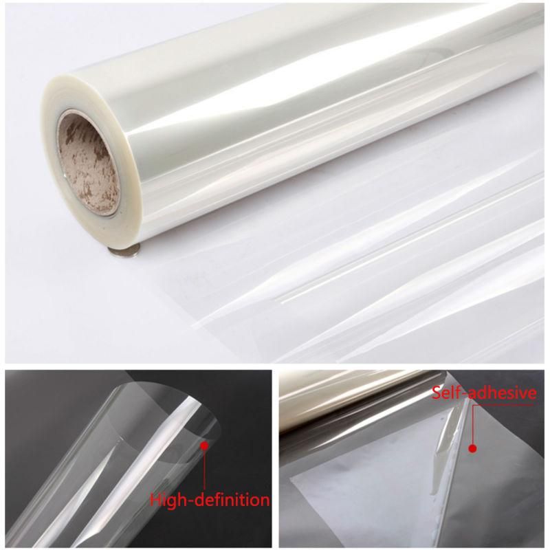 4 Mil Safety Glass Film Protection Transparent Window Pet Film