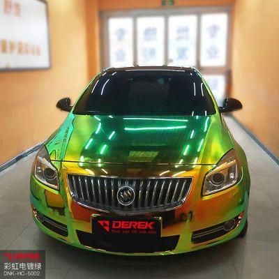 New Product Vehicle Styling Air Release Holographic Rainbow Colorful Car Wrap Film OEM Customized Vinyl Car Wrap Vinyl Roll