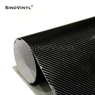 SINOVIYNL 4D Carbon Vinyl For Subaru Sedan Exterior Rear Trunk Lid Cover Trim Waterproof Vinyl