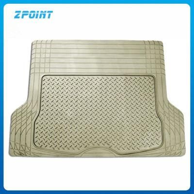 Car Accessory Brown Rubber Trunk Floor Mat