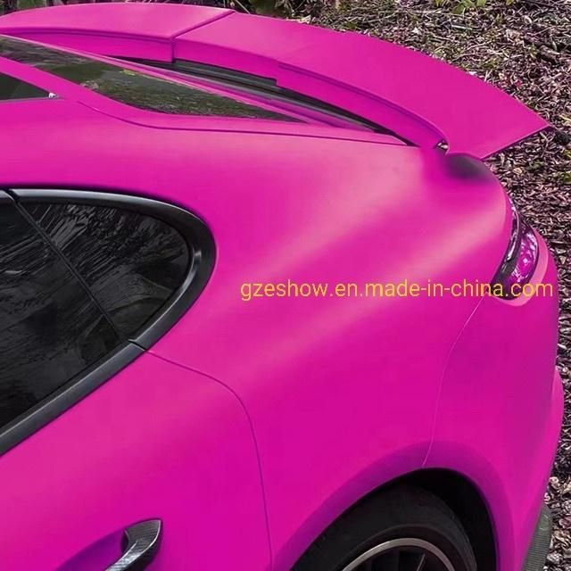 Matte Rose Red Car Change Vinyl