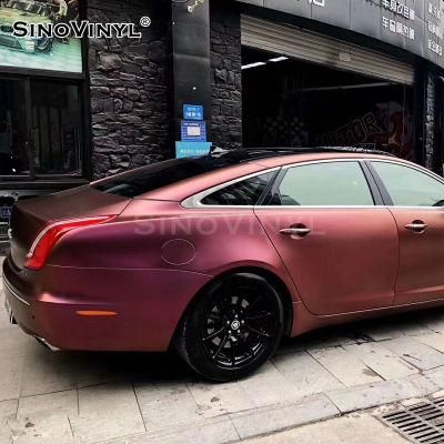 SINOVINYL Perfect Wrap Gloss Chameleon Vinyl Premium Car Full Body Cover Vinyl Sticker