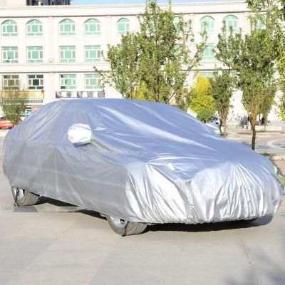 Hot Sale All Weather Oxford Silver Waterproof Folding Car Cover