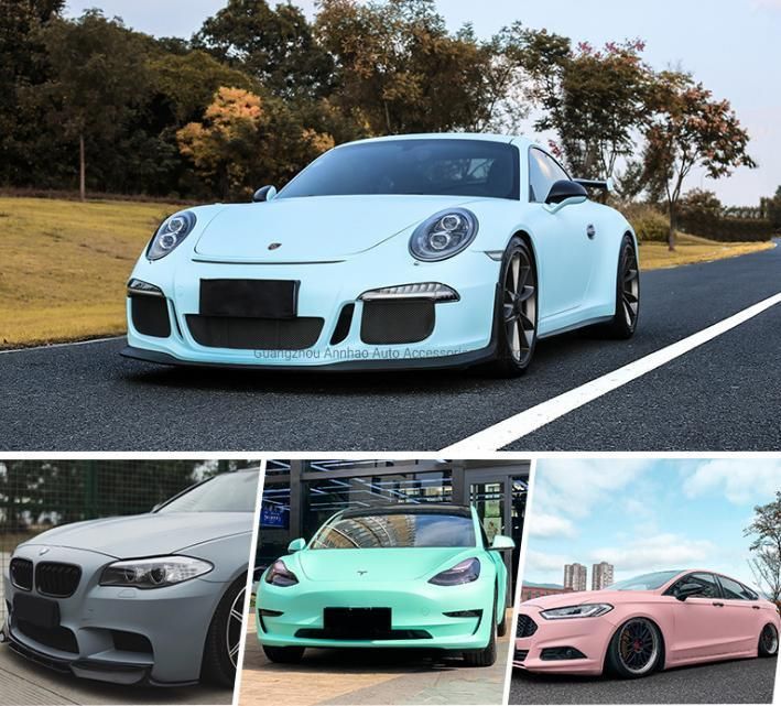 Car Color Change Film Matte Car Body Film Ultra Matt Princess Pink Matte Pink Car Vinyl Wrap