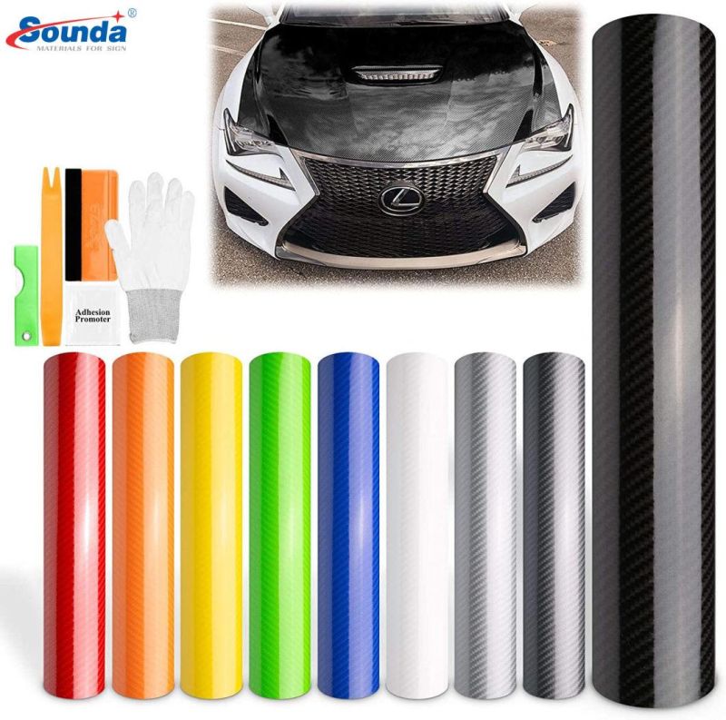 Hot Sale Eco Solvent Inkjet Printing PVC Self Adhesive Vinyl Film Roll for Cars