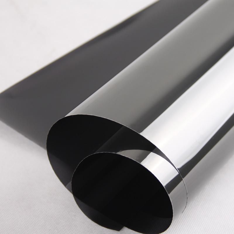 5% Charcoal Reflective Metallic Car Solar Window Glass Tint Film