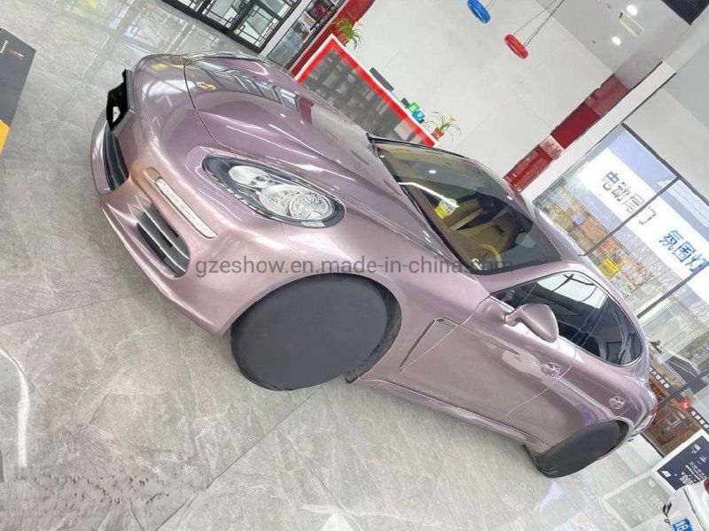 Satin Metallic Glossy Ice Berry Car Wrap Vinyl Full Roll Film