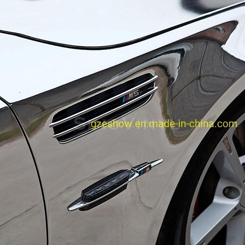 Chrome Mirror Glossy Silver Auto Vinyl