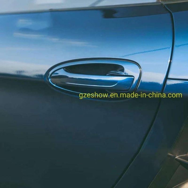 Super Gloss Metallic Midnight Blue Car Wrap Vinyl Film