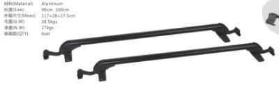 Aluminum Roof Rack Bar Plastic Foot Bar Length 100cm Width 5cm